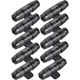 Install Bay Manlfh10 4 Or 8 Gauge Mini Anl Nickel Plated Fuse Holder 10 Pack