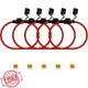 MuHize Inline Fuse Holder Waterproof 14AWG 5A Mini Fuses 5 Pack