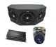 Kicker Comp C10 Triple 10" Subwoofer Loaded 1500 Watt Sub Box & CX1200.1 Amp