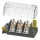 Blue Sea 5194 MRBF Surface Mount 3 Circuit Fuse Block - Independent Source BLUE