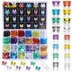 272Pcs - Car Blade Fuses Assortment Kit, Automotive Fuses - Standard & Mini & Lo