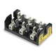 BUSSMANN T60060-3CR Fuse Block,31 to 60A,T,3 Pole 1DT33
