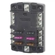 Blue Sea Systems 5030 ST Blade Fuse Block w Negative Bus