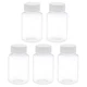 uxcell 3.4 oz/100ml PET Plastic Lab Chemical Reagent Bottle Wide Mouth Liquid...