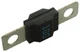 2PK LITTELFUSE 0498100.M Fuse, MIDI 498 Series, Automotive, Slow Blow, Bolt