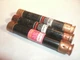 BUSSMAN FRS-R-15 FUSETRON TIME DELAY FUSE 15 AMP 600V RK5 FRSR15 - LOT OF 3