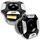 2x Orion 4.5" Aluminum Bullet Super Tweeters - 80w Rms 4-ohm XTW250FD Speakers