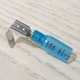 Heat Shrink Piggyback Spade Connector 3-Way Blue AWG16-14 Spade Terminals