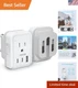 Lightweight Foldable South Africa Power Plug Adapter with Fast Charging - 1 Pack
