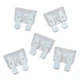 RoadPro RPATO25 25 Amp ATO Fuse-Pack of 5 25-Amp Auto Fuses 5-Piece Truck Fuse