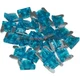 The Install Bay ATMLP15-25 Blue 15 Amp Mini Low Profile Fuse (25/pack) 15A