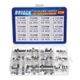 BOJACK Christmas Light fuses 5x20mm 125V 0.5A 1A 2A 3A 4A 5A 8A 10A Silver 