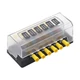6 Way Fuse Block Automotive Boat Marine Car Camper Trailer RV Motorhome Solar...