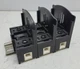 Set of 3 Bussmann JT60060 Fuseholder 60A 600VAC J Series Fuse *USED