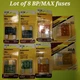 8x NEW Cooper Bussmann  BP/MAX-60-RP BP/MAX-40-RP BP/MAX-40-RP  BP-MAX-30-RP 20A