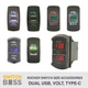All ROCKER SWITCH Size DUAL USB VOLT Type-C Accessories 12v Panel Mount Display