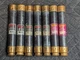 7x Fusetron FRS-R-15 600V 15A Fuse (Dual-Element, Current-Limiting, Time-Delay)
