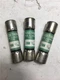 (Lot of 3) Bussmann Fusetron FNM 1/10 250V Dual-Element Fuse