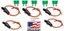 (5 PC) 12 GAUGE ATC FUSE HOLDER IN-LINE WITH (5 PC) 30 AMP FUSE Made in USA 