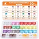 JOREST 30Pcs Mini Car Fuse Kit - Replacement Fuses - Assorted