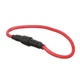 Seachoice 12741 in-Line Fuse Holder w/ Spare Fuse Compartment, Waterproof