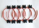 10PCS 12 GA.IN-LINE ATC FUSE HOLDER 100% OFC COPPER WIRE FOR AUTOMOTIVE INDUSTRY