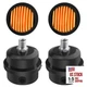  2 PCS 1/4" Air Compressor Silencer Filter Metal Air Compressor Intake 12.5mm
