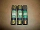 3pc Bussmann Fuse NON-60  USED