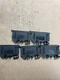 (Lot of 5) Allen Bradley 1492-H Terminal Fuse Black Module 500V 4mm2