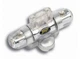 Stinger SPD5601 Chrome Maxi In-Line Fuse Holder 4Ga/8Ga Input Or Output New