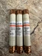 3 Ferraz Shawmut TRS20R 20 Amp 600V Fuse