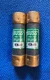 One Time Fuse Lot of 2 Pcs. of Buss NON-60 60 Amp 250V Bussmann Class K5 New 3&rdquo;