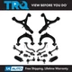 TRQ Front and Rear Steering & Suspension Kit Fits 2003-2007 Honda Accord