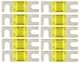 Install Bay MANL100 Nickel 100 Amp Mini ANL Fuse Car / Boat / Truck - Pack of 10