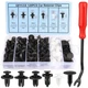 120PCS  Nylon Car Clips & Rivets - Universal Fit for Bumpers & Fenders