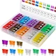 YNZDRWA 80Pcs Standard Fuse Kit, Upgraded Car Fuses Assortment Multicolored 