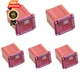 BOJACK 30A JCASE Fuse Automotive FMX Low Profile for Trucks, pink 