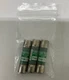 Bussmann Fusetron FNM-1-6/10 Amp Lot of 3 Dual Element fuses 1.6-Amp