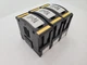 3Pc Buss JT60030 Finger-Safe Fuse Holder DIN Rail Mount 30A 600V 1-Pole Class J