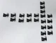 Lot of 21, Cooper Buss Fuse GMT (1x 1/4A 2x 1/2A 2x 1A 2x 2A 2x 3A 8x 5A 4x 10A)