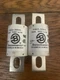 2x Bussmann FWH-300A (FWH300A) 300 Amp (300A) 500V Fast Acting Fuse