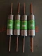 Bussman FRSR100 Energy Efficient Fuse 100A 600 Vac 300 Vdc Class RK5 4 Pack