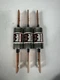LOT OF 3 BULLET EDISON, ECSR200, 200 Amp 600V Time Delay Fuse, 200A RK5, Tested