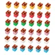 36 Pcs Jcase Car Fuse Assortment Kit, Micro Cartridge Fuses, Auto Replacement