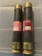 Two New Bussmann Fusetron FRS-R-40 Time Delay Fuse 40A 600V 40 Amp