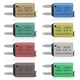 Mini Blade Fuses 5A-30A Resettable Assortment Kit for Automotive & Marine