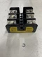 1- Bussmann by Eaton T60100-3C Fuseblock, 600V , 61 to 100 AMP FUSE HOLDER -USED