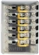 Blue Sea Marine Boat ST AGC MDL Glass Fuse Block 6 Circuit w/Cover &Negative Bus
