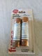 GE 37560-2D 60 AMP CARTRIDGE FUSES 250V ONETIME USE 2 Fuses 