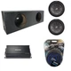 Universal Regular Standard Cab Truck Kicker CWR12 Dual 12 Rhino Sub Box CX1200.1